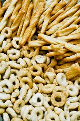 bagels and breadsticks