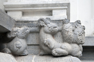 An ancient vishnu temple in utharamerur tamilnadu