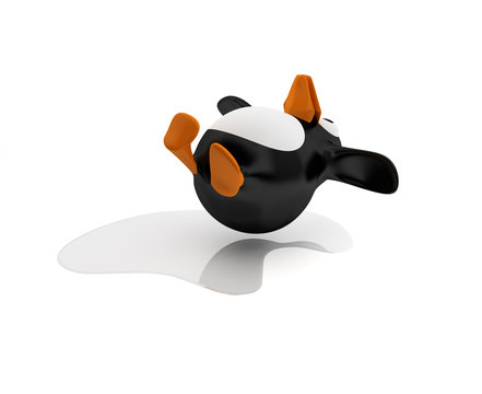 ausrutschender Pinguin