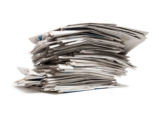 Zeitungsstapel