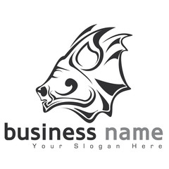 logo félin stylisé