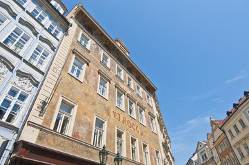 Fototapeta na wymiar Rott House at Prague