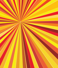 Hot striped background