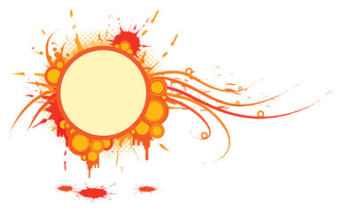 Background with circles..