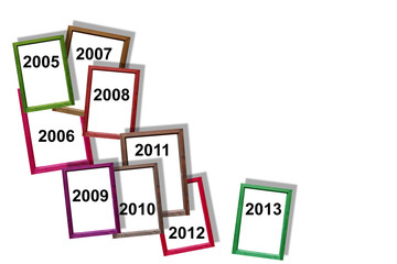 Rahmen Neues Jahr 2013