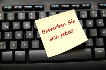 Bewerben Sie sich jetzt!