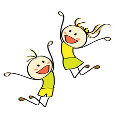Jumping kids