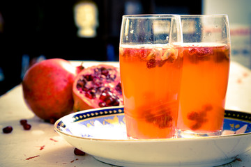 Pomegranate Spritzer