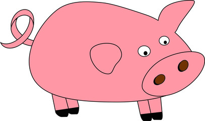 Maialino rosa - Pink piglet