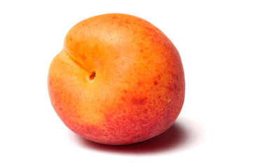 Apricot isolated on white