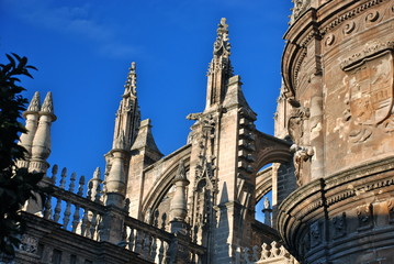 Fototapeta na wymiar Katedra Najświętszej Marii Panny Stolicy, Sewilla, Hiszpania