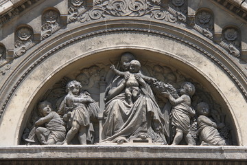 Fototapeta na wymiar Église Notre-Dame-des-Champs à Paris