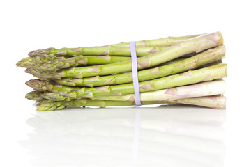 Fresh green asparagus