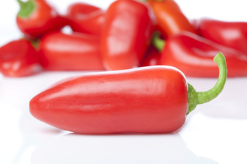 A red baby pepper