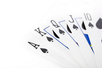 Obraz premium A set of playing cards