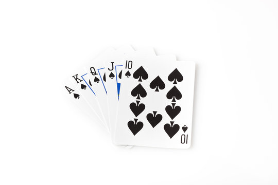 A set of playing cards