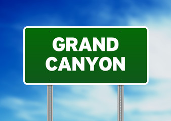 Grand Canyon Highway Sign