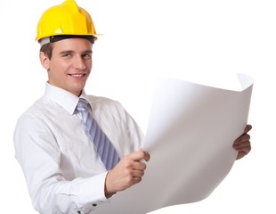Picture of a handsome builder