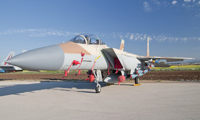 armed israeli  F-15 Strike Eagle