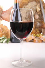 verre de vin rouge
