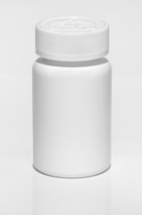 Plain White Pill Bottle