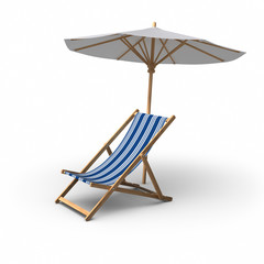 Chair & Umbrella