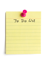 To do list