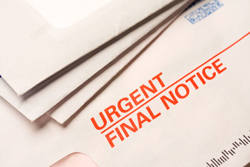 Final notice mail
