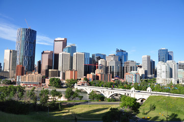 Fototapeta premium Calgary skyline