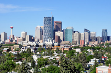 Obraz premium Calgary Skyline