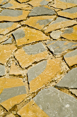 Crazy paving