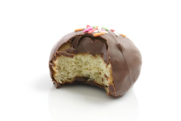 donut isoated in white background