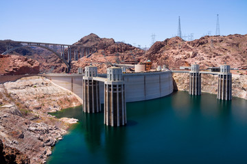 Hoover Dam from Arizona side