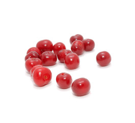 Cherries Isolated on White Background