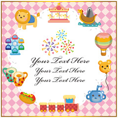 Obraz premium playground card.