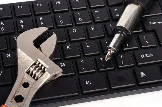 Computer repair concept