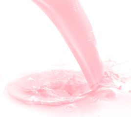 strawberry milk splash