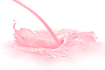 strawberry milk splash