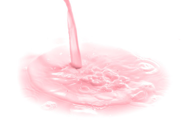 strawberry milk splash