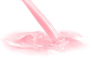 strawberry milk splash