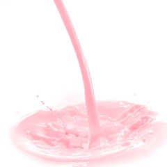 strawberry milk splash