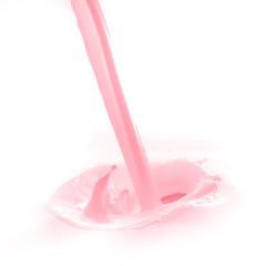 strawberry milk splash