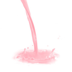 strawberry milk splash
