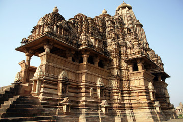Naklejka premium Vishvanatha Temple in Khajuraho India