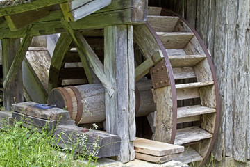 Altes Mühlrad