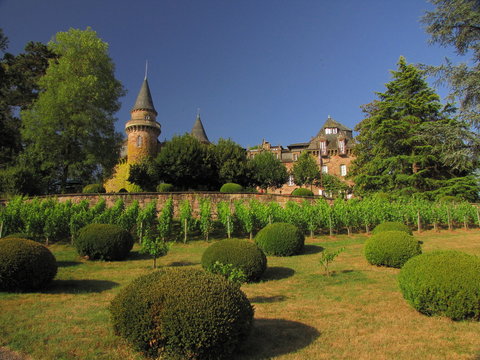 Ch&acirc;teau de Castel Novel ; Corr&egrave;ze ; P&eacute;rigord Noir ; Limousin
