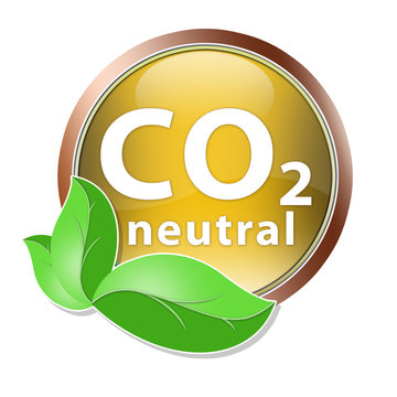 button co2 neutral kohlendioxid reduziert