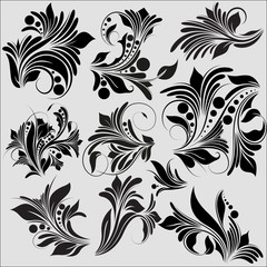 Elegant Flourish Elements Collection