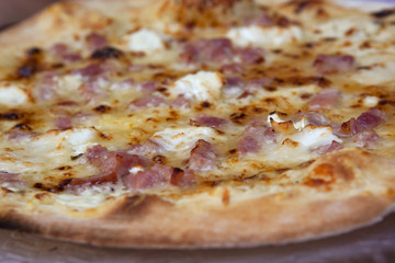 Pizza, pizzeria, pate, aliment, repas, italien, restaurant, bon