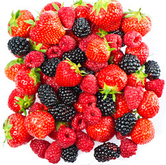 mix of berries